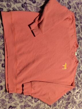 PINK Victoria's Secret Coral Pink Crewneck Sweatshirt